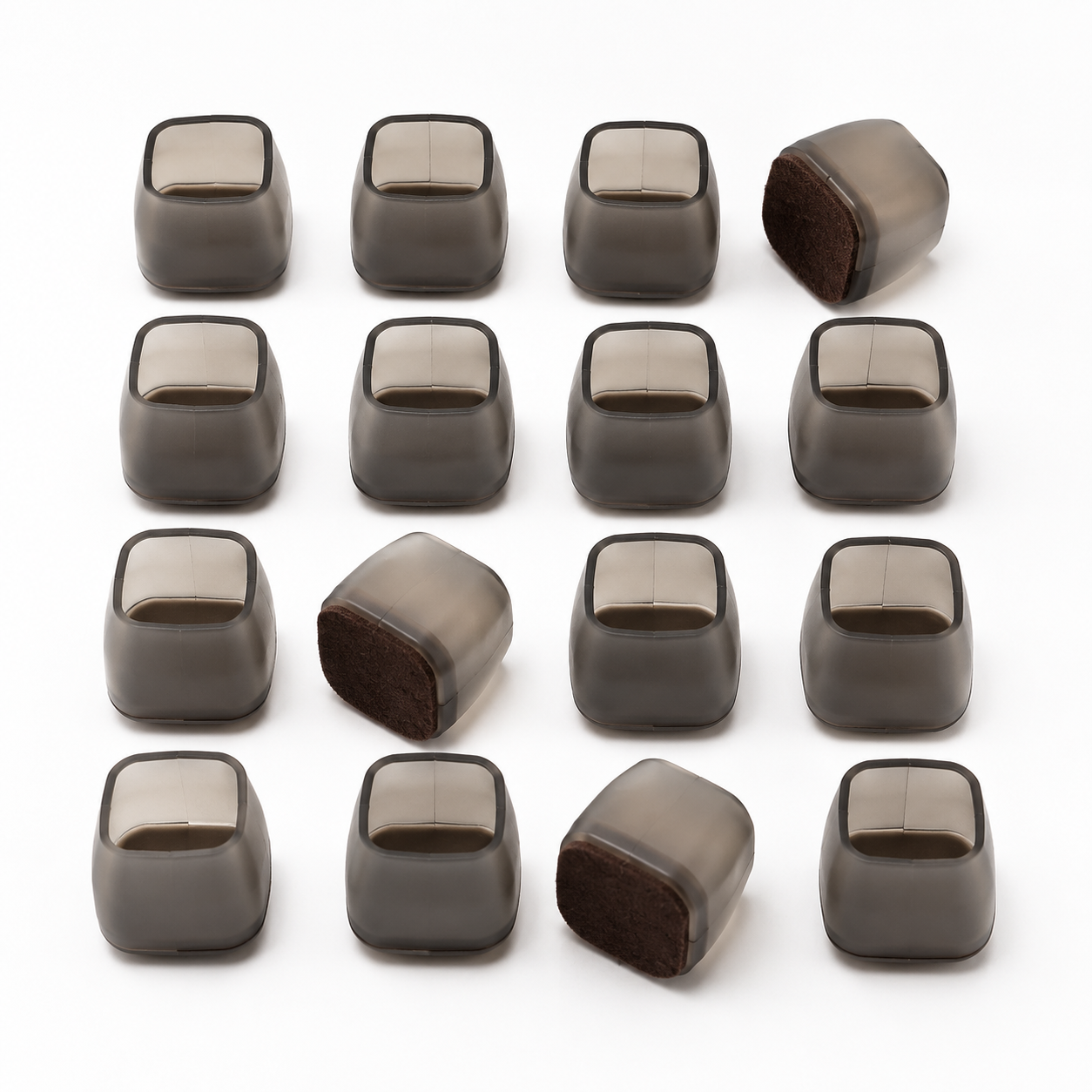 16-Pack Silicone Chair Leg Protectors