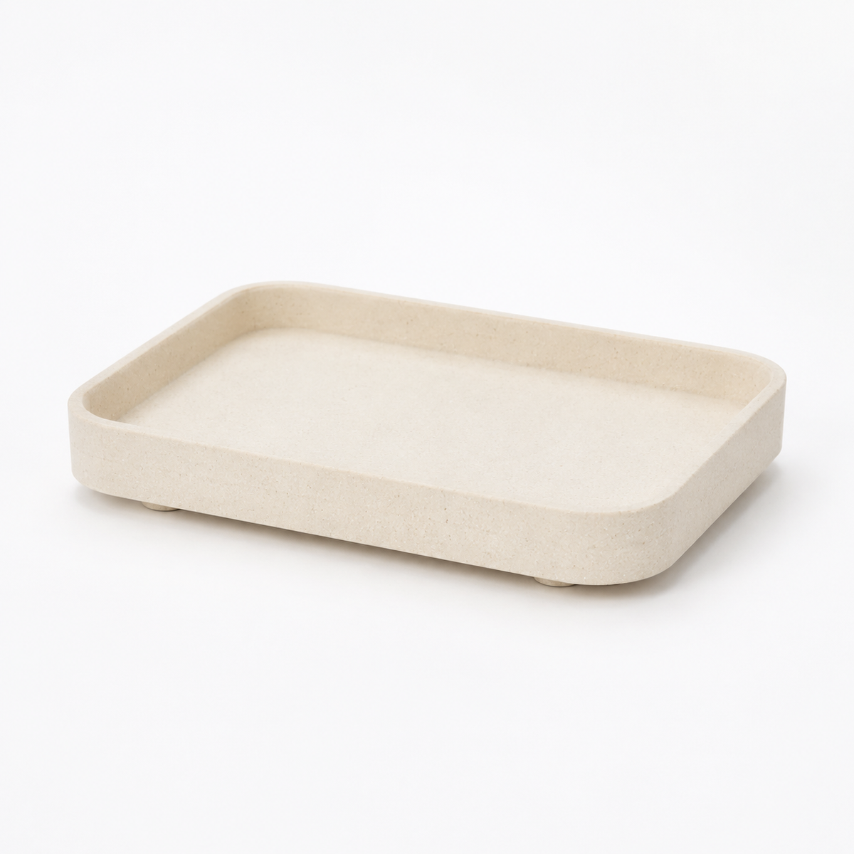 Mineral-Resin Bathroom Vanity Tray