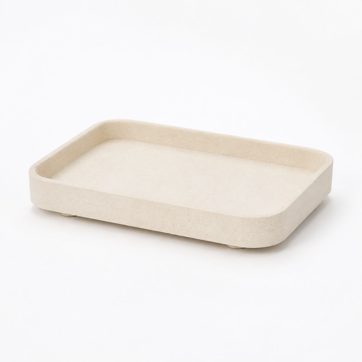 Mineral-Resin Bathroom Vanity Tray