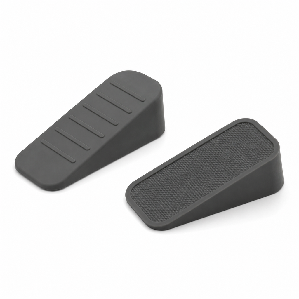 2-Pack Non-Slip Silicone Door Stops