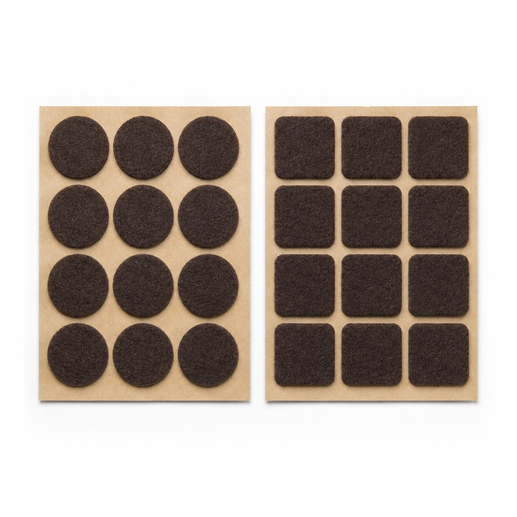 24-Pack Self-Adhesive Furniture Felt Pads