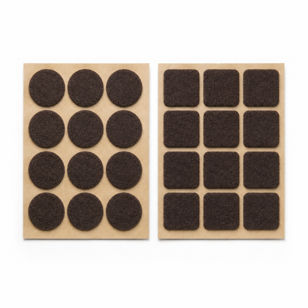 24-Pack Self-Adhesive Furniture Felt Pads