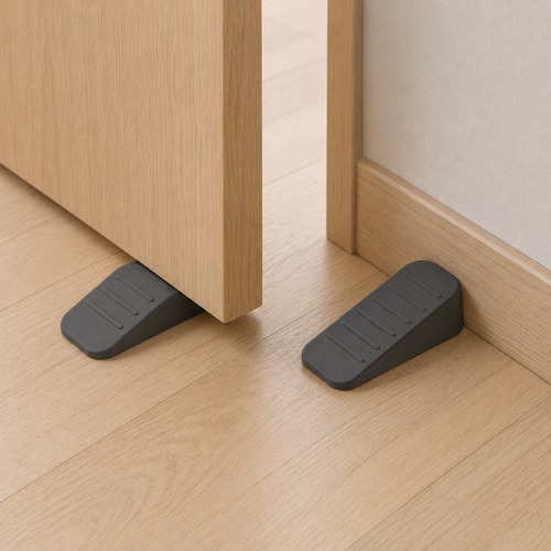 2-Pack Non-Slip Silicone Door Stops