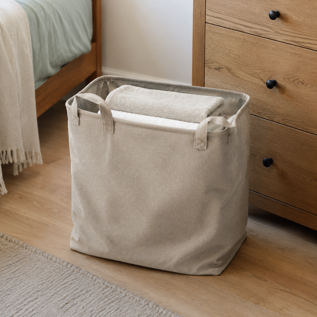 Collapsible Fabric Laundry Basket
