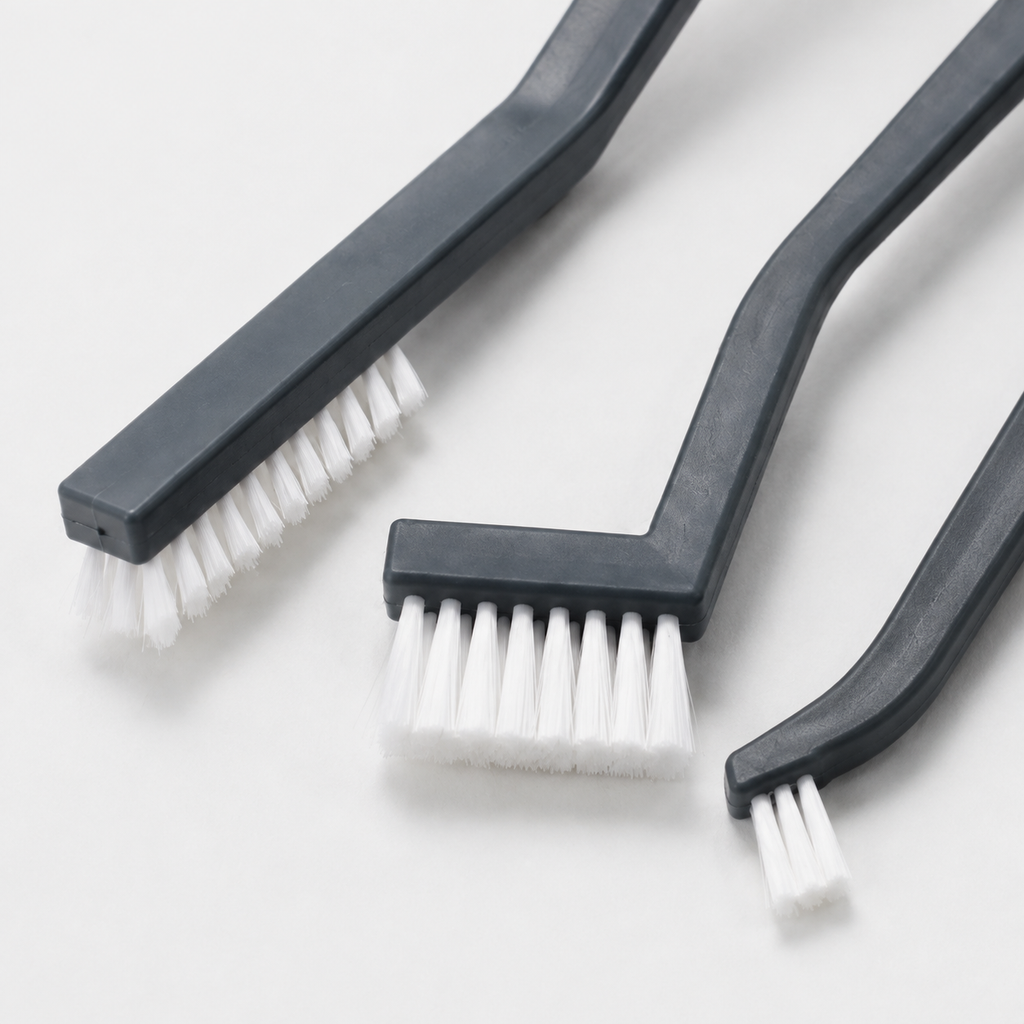 3-Piece Precision Crevice Cleaning Brush Set